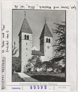 Vorschaubild Reichenau, Niederzell: St. Peter und Paul, Ansicht von Osten 